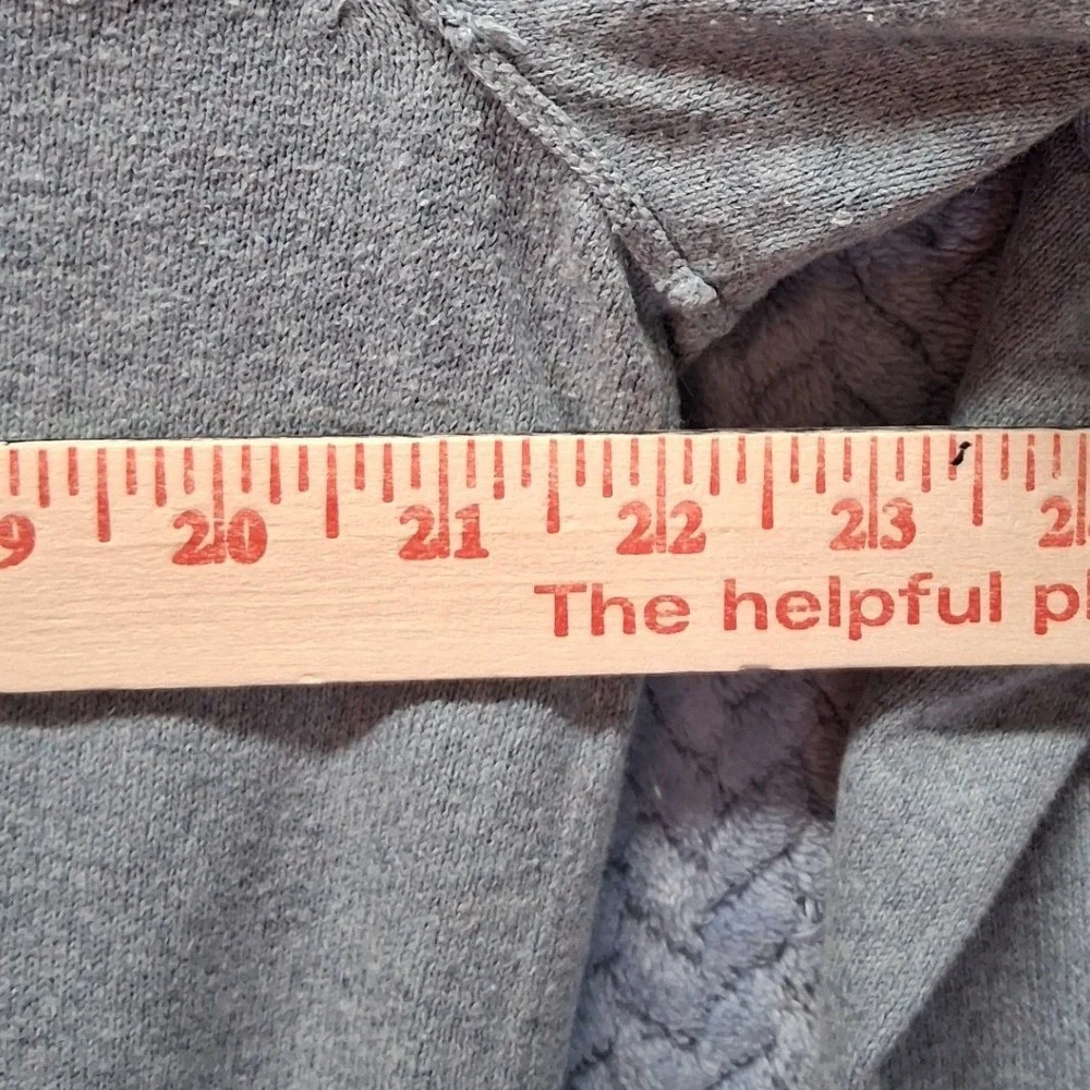 Vintage Polo Ralph Lauren Mens V-Neck Sweater Gray Cashmere Blend Large USA Made